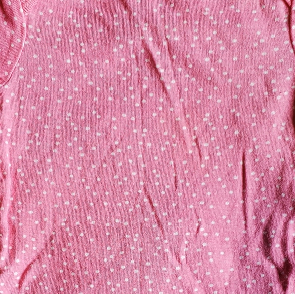 Onesie Brand Pink Polka Dot Onesie 3-6 months - Picture 3 of 3